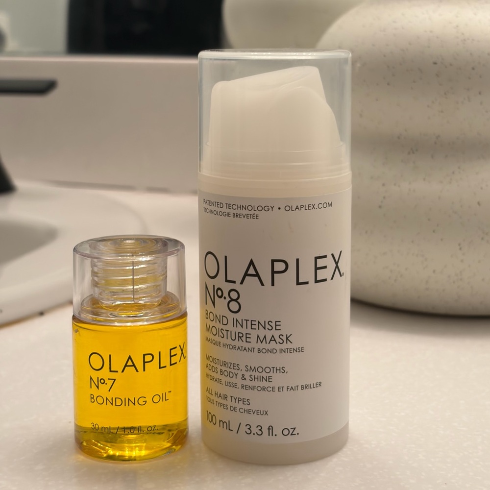 OLAPLEX No.8 Moisture Mask and No.7 Bonding Oil Duo